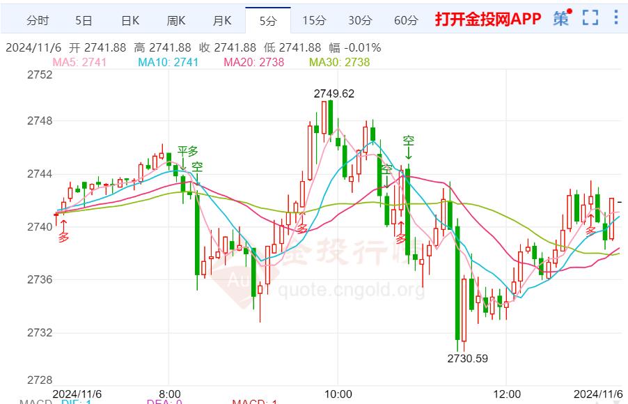 揭秘黄金趋势，2024年11月8日黄金市场展望与最新趋势分析